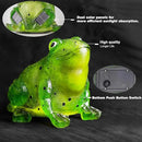 TIJNN Solar Frog Lights Deck Decorative Lighting Statue Lawn Patio Backyard Outdoor Garden Decoration Housewarming Gift by CozyNest Decor