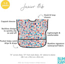 Bumkins Bibs - Toddler Bibs, Waterproof, Large for 1-3 Years, Short Sleeve by TinyTreasures Baby Boutique