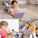 Kids Tablet｜Upgraded Android 14 Tablet 10 inch for Kids with Protective Case｜Octa-Core｜64GB｜1TB TF Card Expandable｜Dual Camera｜Parental Control｜Great Gift for Toddler(Purple) by TinyTreasures Baby Boutique