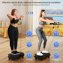 Vibration Plate Exercise Machine, 180 Speed Levels Vibration Plate for Lymphatic Drainage, Whole Body Workout Vibrating Fitness Platform, Effective for Weight Loss, Shaping, Toning & Wellness by CozyNest Decor