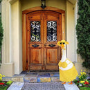 Bikini Goose Outfit Lawn Goose Clothing Porch Goose Outfits Summer Yard Goose Outfits Hawaiian Luau Goose Outfit for 23'' Lawn Goose Outdoor Decoration(Bikini,Yellow) by GreenHaven Gardens