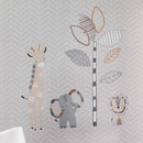 Lambs & Ivy Jungle Safari Gray/Tan Elephant/Giraffe Nursery Wall Decals/Stickers by TinyTreasures Baby Boutique