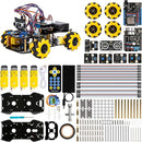 Smart Robot Car Kit Compatible with Arduino, Robotics for Kids Ages 8-12 12-16, Electronic Programming Project/STEM Science Kits Coding Gifts for Adults and Youths by TinyTreasures Baby Boutique