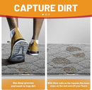 Door Mat Outdoor, 24x36, Welcome Mats for Entryway, Front Doormat for Home Entrance, Indoor Floor Mat, Durable, Non-Slip, Boot Scraper, Catches Muddy and Dirt(Grey) by CozyNest Decor