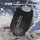 NOBIS Clip N1 Portable Bluetooth Speaker with App, Beat Mode, Up to 24H Playtime, IP68 Waterproof, BT 5.3, HD Sound, Stereo Pairing, Custom EQ, Perfect for Outdoor, Home and Adventure (Black) by TinyTreasures Baby Boutique