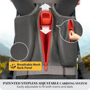 WIPHA Upgraded Baby Carrier, Hiking Backpack with Ergonomic Pro Design, Lightweight Large Capacity Toddler Carrier by TinyTreasures Baby Boutique