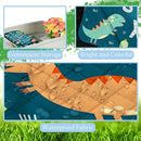 Extra Large Picnic Blanket Waterproof,80"x 80"Foldable Machine Washable Beach Blankets,Outdoor Blanket for 6-8 Adults,Picnic Mat Suitable for Indoor Crawling,Park Beach,Camping,Hiking,Travel( Blue) by TinyTreasures Baby Boutique