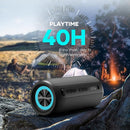 Bluetooth Speaker IPX6 Waterproof.Musibaby M88pro with Loud Stereo Sound,Portable Wireless Speaker,40H Battery,Bluetooth 5.3,Dual Pairing, Shower Outdoor Speaker for Party, Beach, Gifts Ideal. by TinyTreasures Baby Boutique