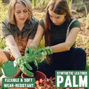 HLDD HANDLANDY Work Gloves for Women and Ladies, Leather Gardening Gloves Flexible Mechanic Working Gloves by GreenHaven Gardens