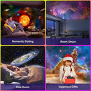 Galaxy Projector, 13 in 1 HD Planetarium Star Projector for Bedroom, 360 Rotating Star Projector Light with Adjustable Knob and Timer for Kids, Ceiling, Gifts, Room Decoration by TinyTreasures Baby Boutique
