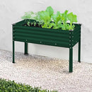 Best Choice Products 48x24x30in Galvanized Raised Garden Bed, Metal Elevated Planter Box, Vegetable Garden for Backyard, Patio, Balcony - Dark Green by GreenHaven Gardens