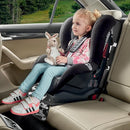 Car Seat Protector for Child Car Seat, 2 Pack Baby Car Seat Covers with Mesh Pockets & Non-Slip Backing 600D Durable Seat Protector Under Baby Car Seat for Car Back Seat (Cow Print, Large) by TinyTreasures Baby Boutique