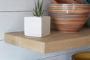 Urban Legacy Unfinished White Oak Deep Floating Shelves | Easy to Install Accent Modern Floating Shelves with Floating Shelf Brackets| Set of 2 (36" x 11" x 2") by CozyNest Decor