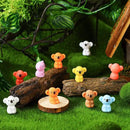 90 Pcs Resin Koala Miniatures Mini Animals Figures Cute Koala Figurine Fairy Decor Animal Ornament for Garden Landscape Home Accessories Craft Cake Decoration DIY by GreenHaven Gardens