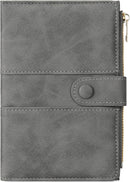 Passport Holder for Travel Rfid Passport Wallet for Women Men with Zipper Pocket Pen Sim Card Holders Slim Travel Accessories by TinyTreasures Baby Boutique