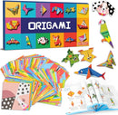 Origami Paper Kit for Kids Ages 5-8 8-12,152 Sheets Origami Paper - 72 Double Sided Patterns with Instructional Book,DIY Art Craft Projects,Travel Game Activity,Gift for Boys Girls Beginners by TinyTreasures Baby Boutique