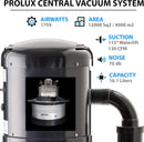 Prolux PLCCV12K Central Vacuum Power Unit with most powerful 2 speed motor and 25 Year Warranty! by Prolux Cleaners