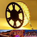 200ft LED Rope Lights Outdoor, 1440 LED Flexible Tube Lights with 8 Modes, Waterproof LED Rope Lighting for Outside, Garden, Patio, Bedroom, Party, Pool, Fences, Indoor Outdoor Decoration (Warm White) by GreenHaven Gardens