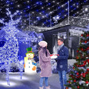 KNONEW 403FT 1000 LED Christmas Lights Outdoor String Light with 8 Modes and Timer Memory Waterproof Fairy Lights Decorations for Xmas Tree Yard Wedding Backdrop Decor(Blue and White) by GreenHaven Gardens