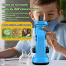 Kids Microscope,40-1600x Microscope Kit for Kids Beginners Children,STEM Kit,Prepared Slides,LED Light and Configured Various Operating Tools- Science Experiment Toy for Kids Ages 6-12 by TinyTreasures Baby Boutique