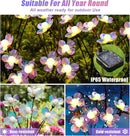 Solar Garden Lights Outdoor,New Upgraded Solar Firefly Lights Waterproof,Sway by Wind,Perfect Gardening Gifts for Women, Holiday Decoration by GreenHaven Gardens