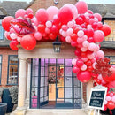 130pcs Red Balloons Different Sizes 18" 12" 10" 5" Party Latex Balloons for Valentine's Day Birthday Christmas Baby Shower Wedding Anniversary Party Decorations by CozyNest Decor