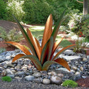 DIY Metal Agave Plant Art Yard Tequila Art Sculpture, Tequila Rustic Garden Sculpture Statue Outdoor Decor,Agave Metal Plants for Yard, Garden Lawn Ornaments (12 Leaves -Green) by GreenHaven Gardens