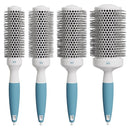 Round Brush Set for Blow Drying and Styling - Ceramic Ionic Thermal Brushes, Wet Hair Brush Bundle with Travel Bag for Women and Men by TinyTreasures Baby Boutique