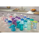 NUK Learner Cup, 10 oz, 2 Pack, 8+ Months – BPA Free, Spill Proof Sippy Cup by TinyTreasures Baby Boutique