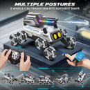 Robot Dog RC Stunt Car Toys - Gesture Sensing Remote Control car with Mecanum Wheels, LED Eyes, 3 Sound Effects,Water-Shooting Turret & RGB Lights,Birthday Gift for Kids Boys Girls by TinyTreasures Baby Boutique