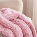 Bedsure GentleSoft Fluffy Pink Throw Blanket, Pink Decor Cozy Gifts for Teenage Girls, Soft Fuzzy Plush Thick Warm Furry Sherpa Fleece Faux Fur Throw Blanket for Couch, Cute Stuff for Women, 50x60 by CozyNest Decor