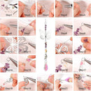10 Set DIY Suncatcher Making Kits,Crystal Suncatcher Prism Hanging Kit with Hooks/Chain Rainbow Maker,Make Your Own Decorative Hanging Suncatcher for Adults Wedding Windows Home Garden by GreenHaven Gardens