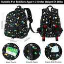 Accmor Toddler Backpack Leash, Mini Child Backpack with Anti Lost Wrist Link, Cute Kids Backpack Walking Harness for Outdoor Travel, Adorable Excavator Backpack Tether for Baby Boys Girls Ages 1-3 by TinyTreasures Baby Boutique
