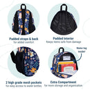 Wildkin 15-inch Kids Backpack – Durable, Padded, Adjustable for School & Travel - Wildflower Bloom by TinyTreasures Baby Boutique