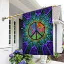 FLAGWIX Flags - Hippie Just A Little Something To Brighten Your Day Flag QNK163F, House Flag (29.5" x 39.5") - USA House Garden Flags Premium Polyester - Decorative Outdoor Flags by GreenHaven Gardens