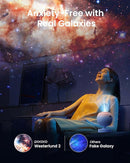 POCOCO Galaxy Star Projector for Bedroom with Replaceable Optical Film Discs, Home Planetarium Night Light Projector with High-Definition Soft Light for Relax, Study, and Meditate, Stress Relief Gifts by TinyTreasures Baby Boutique