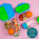 b.box Snack Containers for Kids, Toddler Snack Box Container, Reusable Small Bento Box for Lunch, School & Travel, Leak Proof, BPA free, Dishwasher Safe, Ages 4 months+ (Lemon Sherbet, 12oz capacity) by TinyTreasures Baby Boutique