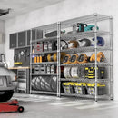 4080 lbs Steel Storage Shelving 6-Tier Utility Shelving Unit Steel Organizer Wire Rack for Home,Kitchen,Office,Garage, 17.7" D x 47.2" W x 72.3" H by CozyNest Decor