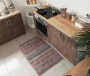 Keen Home Design 2x3 Rug - Machine Washable Entry Rug with Non-Slip Backing, Ideal for Enteryway, Kitchen, Bathroom, Laundry Room - Vintage, Easy Clean, Durable, Low Pile Rug - (2' x 3') by CozyNest Decor