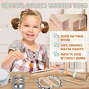 Baby Musical Instruments - Montessori Musical Toys for Toddlers 1-3, Wooden Percussion Instruments Set, Neutral Colors Modern Boho Music Toys for 1 Year Old, Kids Preschool Educational Birthday Gifts by TinyTreasures Baby Boutique