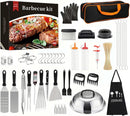 MURRI&MURRDI 149 Pcs Griddle Grill Tools Set, Stainless Steel Griddle Accessories Kit for Blackstone and Camp Chef, BBQ Grill Barbecue Tool Set with Carry Bag Barbecue Accessories Gifts for Men by GreenHaven Gardens