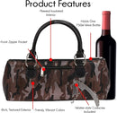 Wine Clutch Bag Thermal Insulated Wine Carrier Tote Holds Red and White Wine 750 Milliliter Bottle Includes Portable Waiter Style Corkscrew by TinyTreasures Baby Boutique