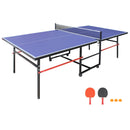 8ft Mid-Size Table Tennis Table Set
