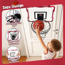 LovesTown Indoor Mini Basketball Hoop for Kids, Basketball Hoops Over The Door with LED Lighting, Mini Hoop with 4 Balls Electronic Scoreboard Toys, Sports Toys Gifts for Boys Girls by TinyTreasures Baby Boutique