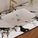 29.9" Modern Free-standing Bathroom Vanity with Ceramic Sink