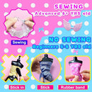 900+ Fashion Designer Kits for Girls with Mannequins-Kids Sewing Kits，Girls Fashion Design Gift，Arts and Crafts Kit，Girl Craft Activities Age 6 7 8 9 10 11 12 by TinyTreasures Baby Boutique