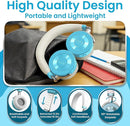 Puro Sound Labs JuniorJam Plus Volume-Limiting Wireless Bluetooth Headphones for Kids, Secure Audio with Adjustable On-Ear Design, 22-Hour Battery, Ideal for Tablets, Smartphones & PCs - Teal by TinyTreasures Baby Boutique