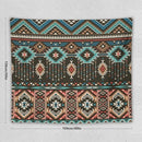 HZOHNAGO Aztec Tapestry Turquoise Blue and Brown and Native American Tribal Pattern Printed Wall Tapestry Wall Hanging for Bedroom Living Room Dorm 60" W x 50" H by CozyNest Decor