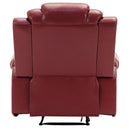 Home Theater Seating Manual Recliner Chair With Led Light Strip For Living Room by HouseOfZazla