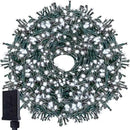 OZS 115Ft 300LED Cool White String Lights Indoor/Outdoor, Waterproof 8 Modes Christmas Lights, Green Wire Tree Lights for Party Wedding Garden Xmas Decorations (Cool White) by GreenHaven Gardens